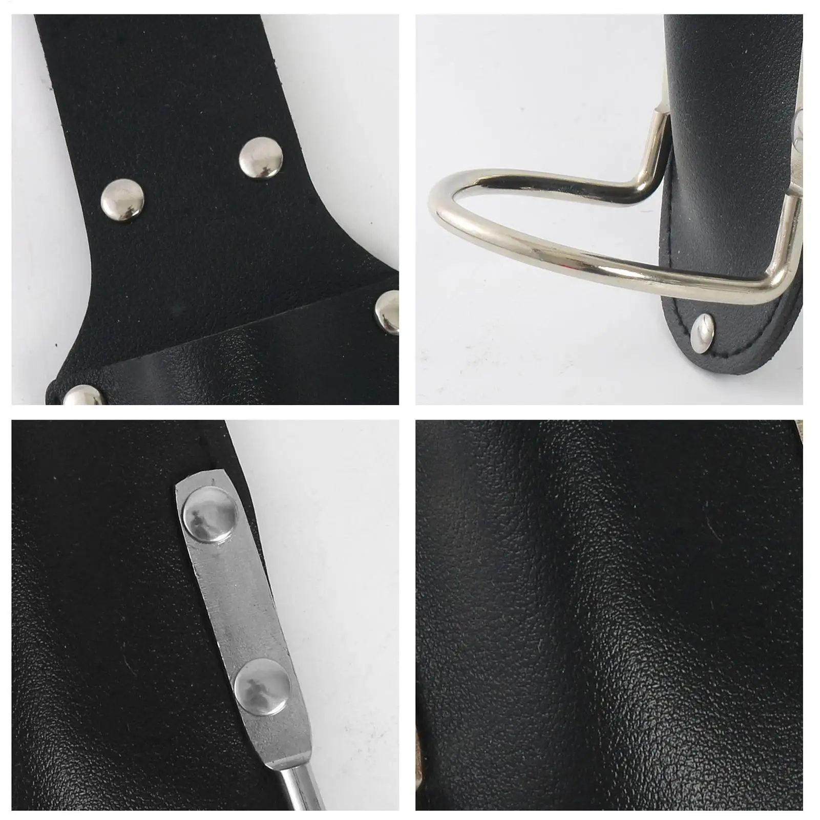 กระเป๋าใส่เครื่องมือ 2 in 1 สำหรับช่างไม้ งานบำรุงรักษาสวน งานตัดแต่งกิ่งไม้ ช่างไฟฟ้า ซองใส่คีมหนัง PU พร้อมห่วงสำหรับค้อน