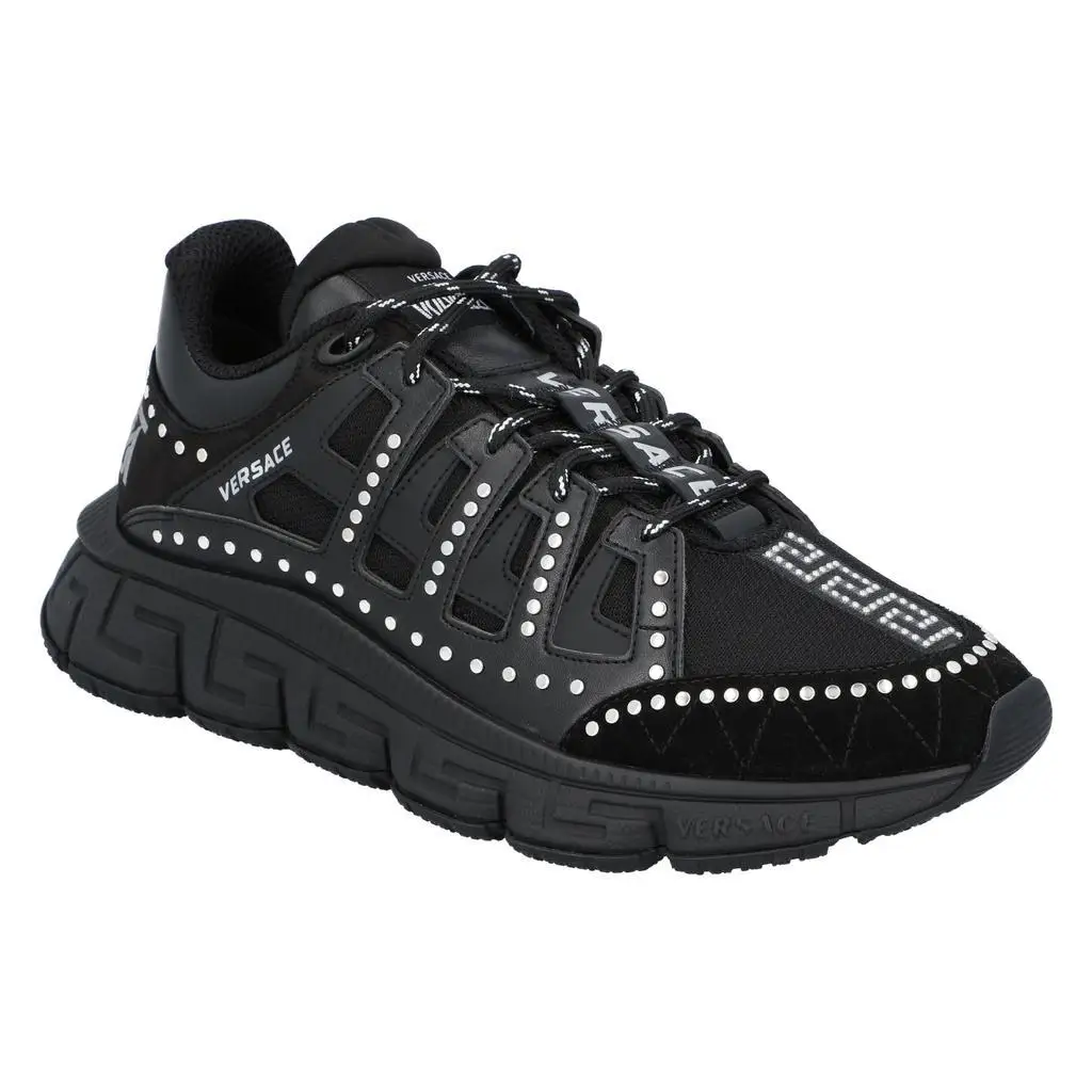 Versace Tribeca Unisex Lightweight Breathable Skateboarding Sneakers Non-Slip Sports Footwear for Men and Women