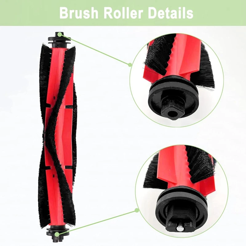 A44F-สําหรับ Roborock Q5, Q5 +, Q5 Plus หุ่นยนต์เครื่องดูดฝุ่นหลักแปรงด้านข้าง Hepa Filter ชุดอุปกรณ์เสริม