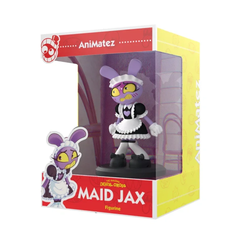 

Authentic Anime Circus Maid Jax Rabbit Figure - Digital Collectible Toy Cute Desktop Ornament for Fans of Action Figures