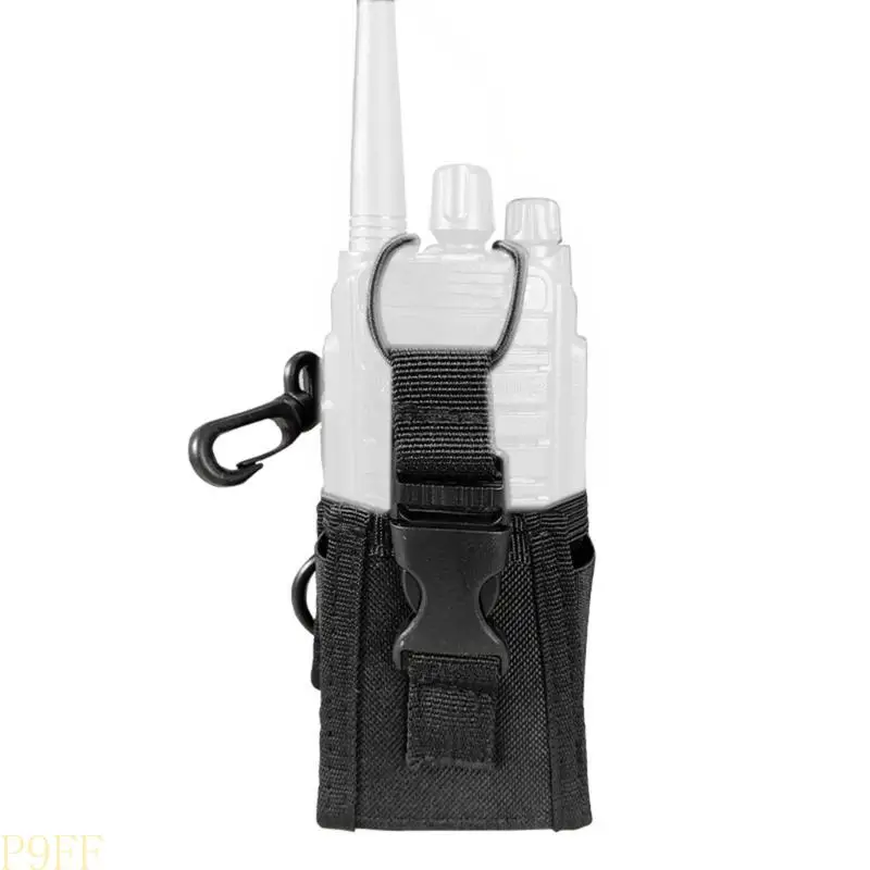 CS1W Zwei -Wege -Funkhalter -Holster tragbarer Gürtelbeutel Nylon -Gürtelbeutel
