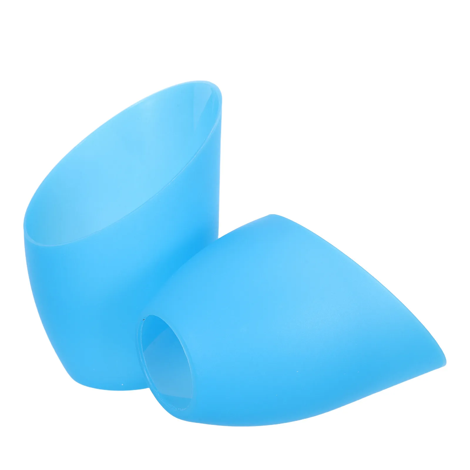 

2 шт. пластиковых подковообразных сменных плафонов для напольных, настольных, подвесных и потолочных светильников, синие