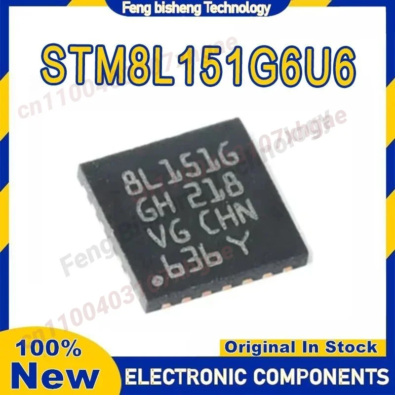 

STM8L151G6U6 STM8L151G6U STM8L151G6 STM8L151G STM8L151 151G6U6 STM8L15 STM8L STM8 STM ST IC Chip QFN-28 in stock