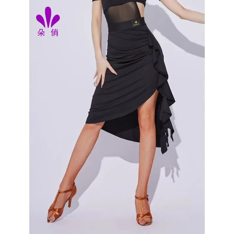 2024 New Latin Dance Skirt Women/Girls/Lady New Sexy Salsa Ballroom Tango Cha Cha Rumba Samba Latin Skirt 2406