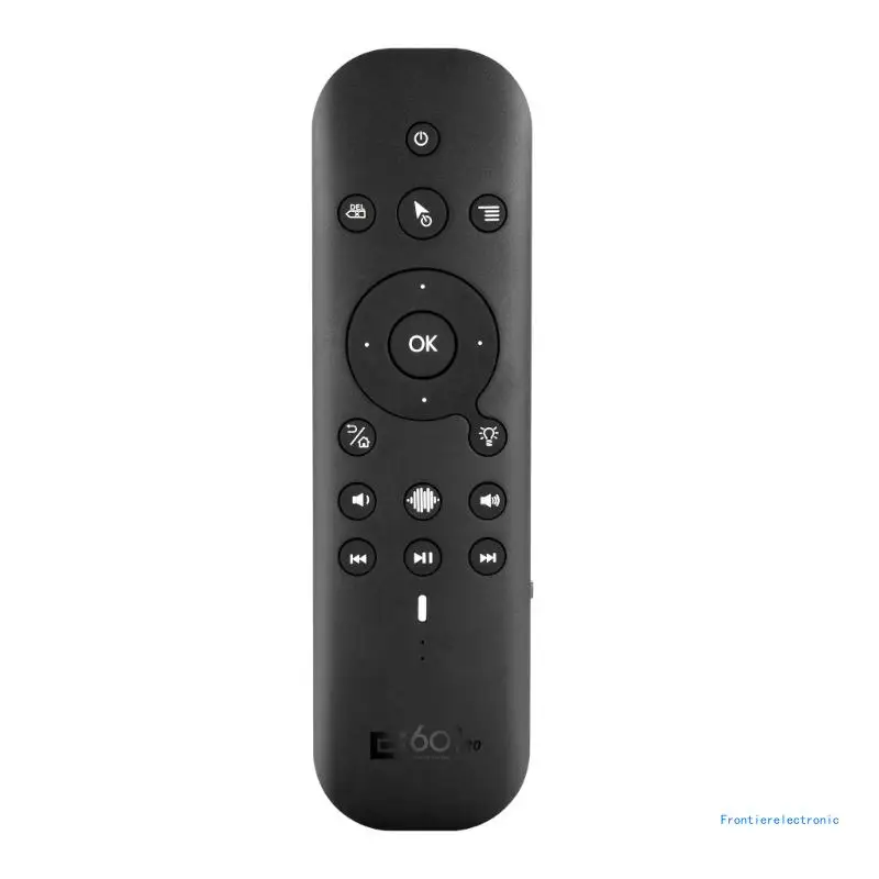 

G60S Pro BT5.0 and 2.4G Gyroscope Air Mouse Remote Control Universal Voice Remote Controller for Set-top Box DropShipping