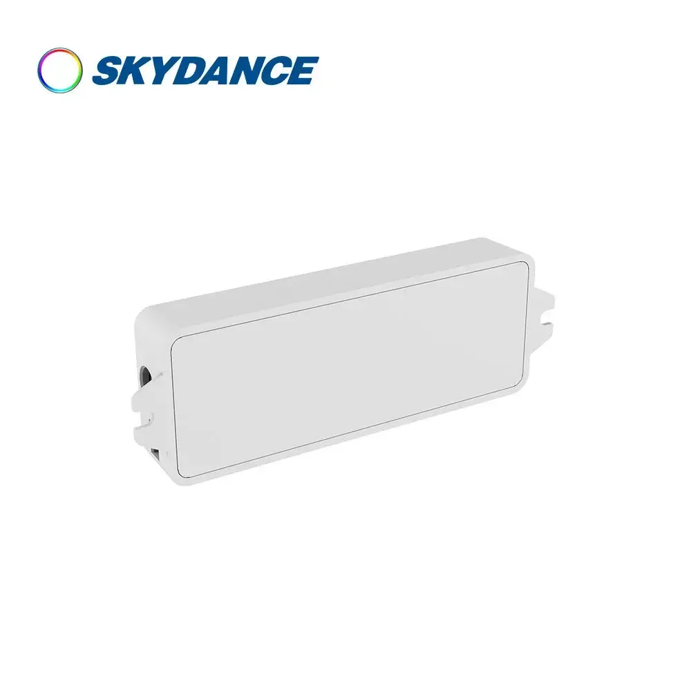 Skydance WT1 WiFi Push-Dim 2-канальный приемник 12 В 24 В Tuya CCT Светодиодная лента Диммер 2,4G RF Одноцветный контроллер WW CW