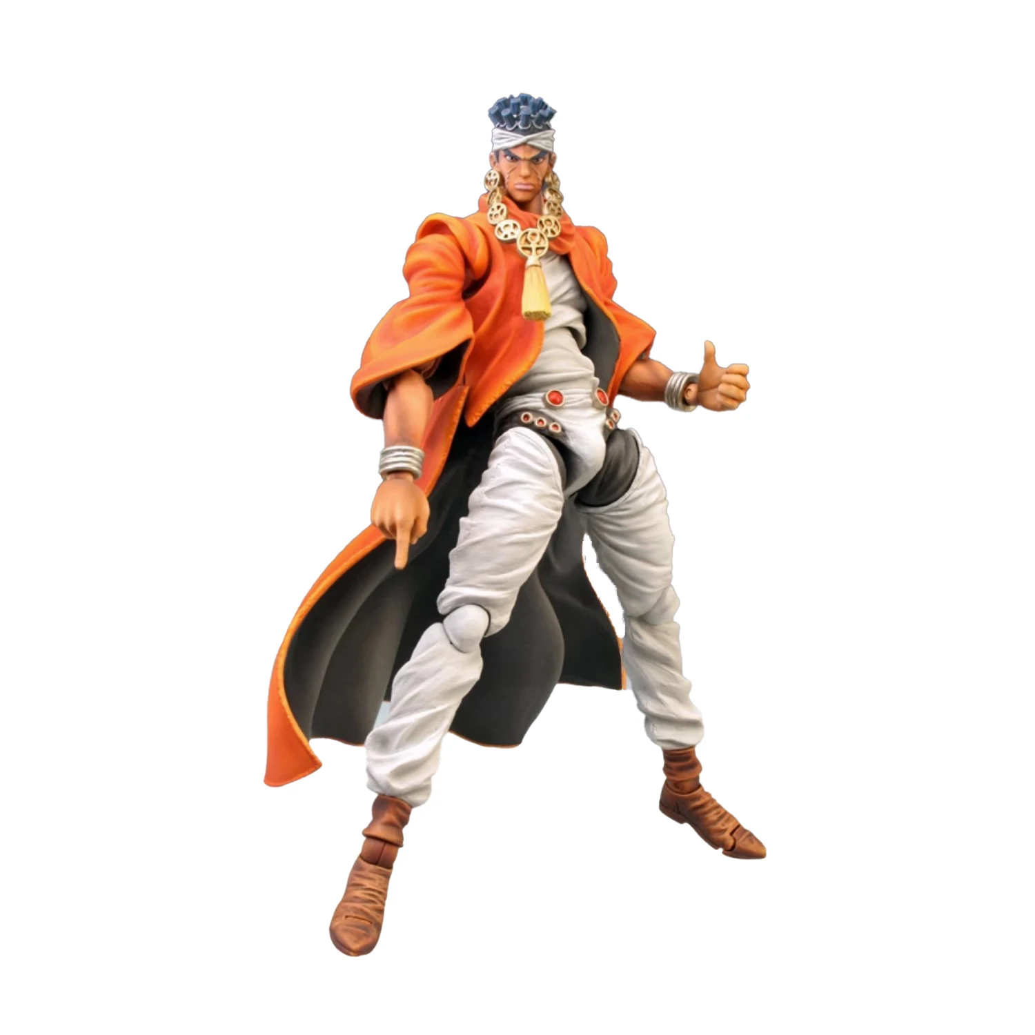 

In Stock Original Medicos SUPER ACTION STATUE JOJO Mohammed Abdul JoJo's Bizarre Adventure PVC Action Anime Figure Model Toys