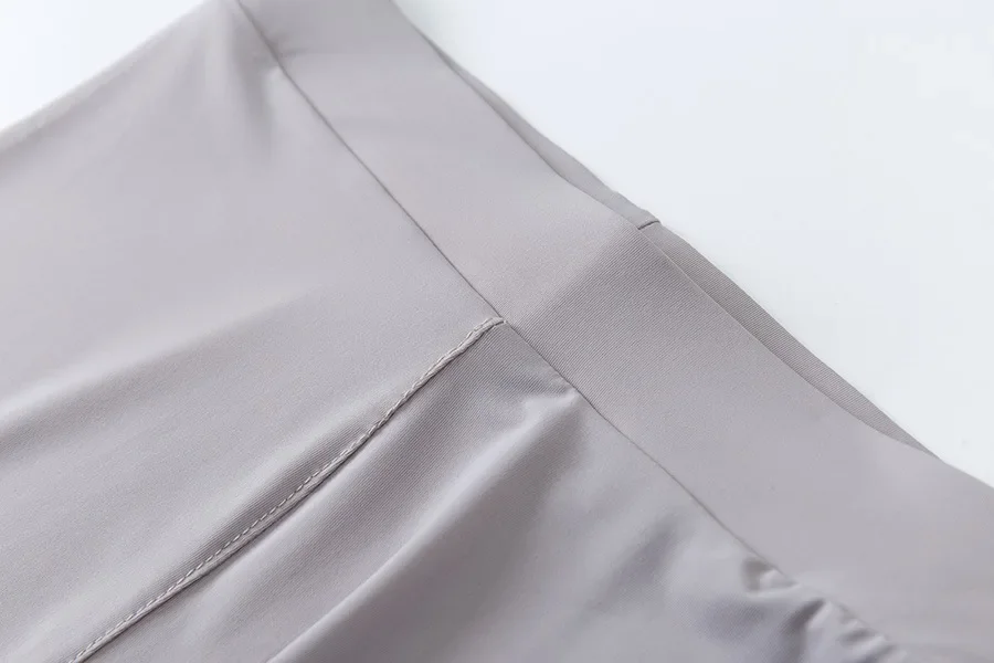 Summer Ice Silk Leggings Women Nylon Thin Style Leggings High Waist Stretchy Pencil Pants Sports Casul Big Size Leggings