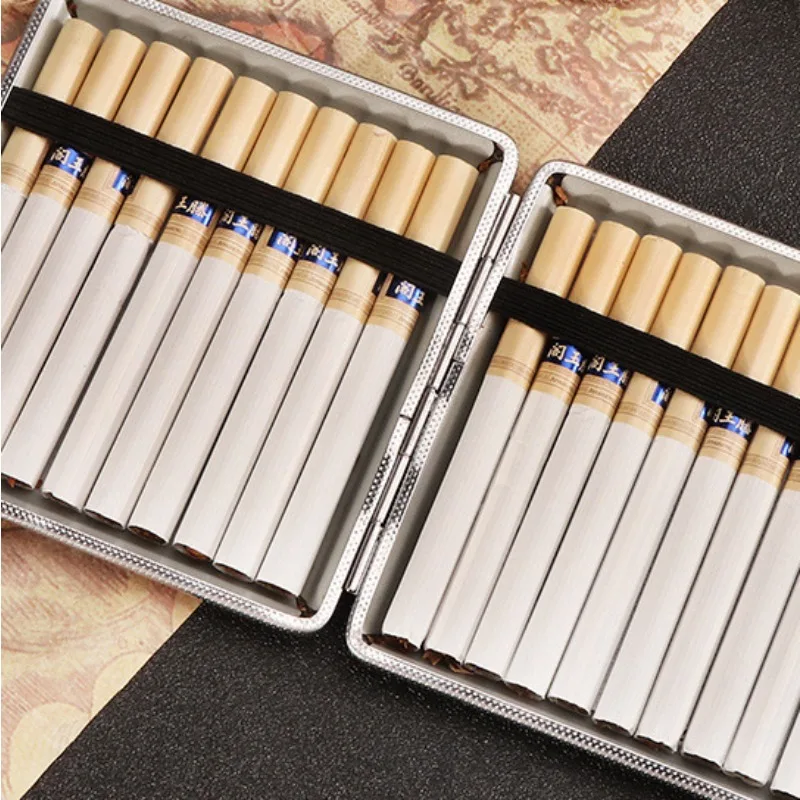 

Engraved Metal Cigarette Box Case Tobacco Case Container Box Cigarettes Cigar Holder Box Storage Case Container