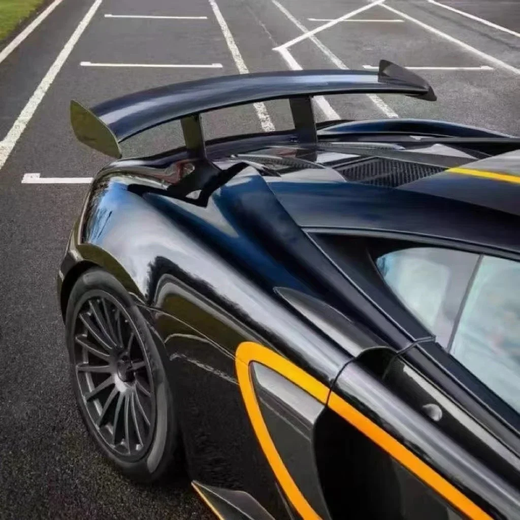 Hot Sale Carbon Fiber Style Rear Trunk Tail Wing for Mclaren 570s 570gt 540c Rear Spoiler 4