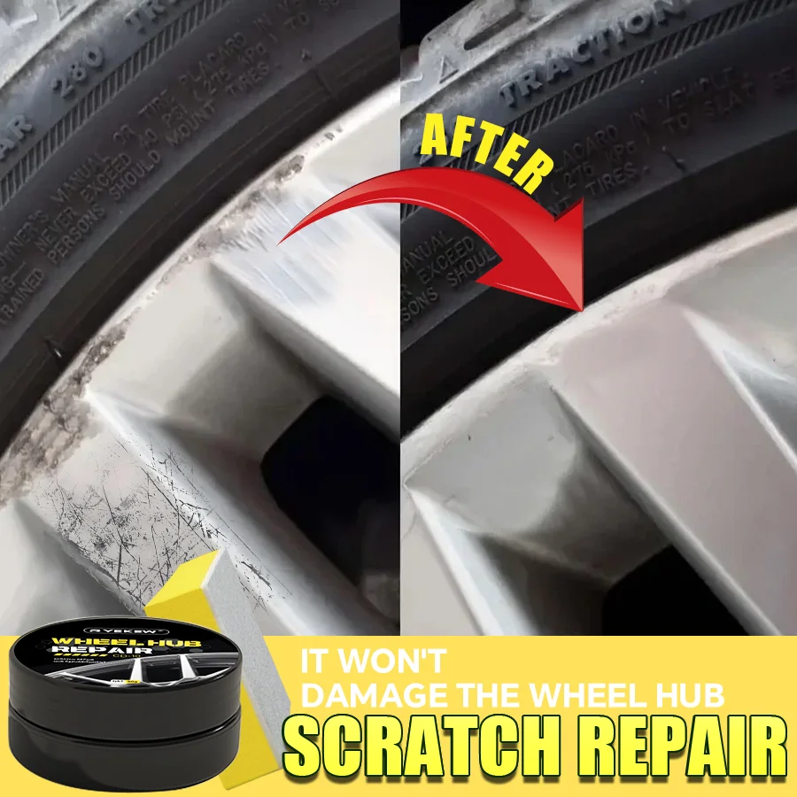 Metal Polish for Car Wheels - Mirror Finish Rim Restorer - Remove Oxidation & Tarnish - Bring Back Factory Shine to Alloy Rims