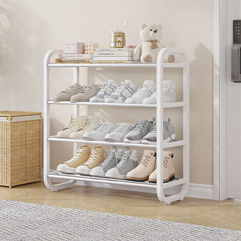 AOLIVIYA Quick Assemble Shoe Rack Entryway Hallway Cabinet Dorm Multilayer Storage Stand