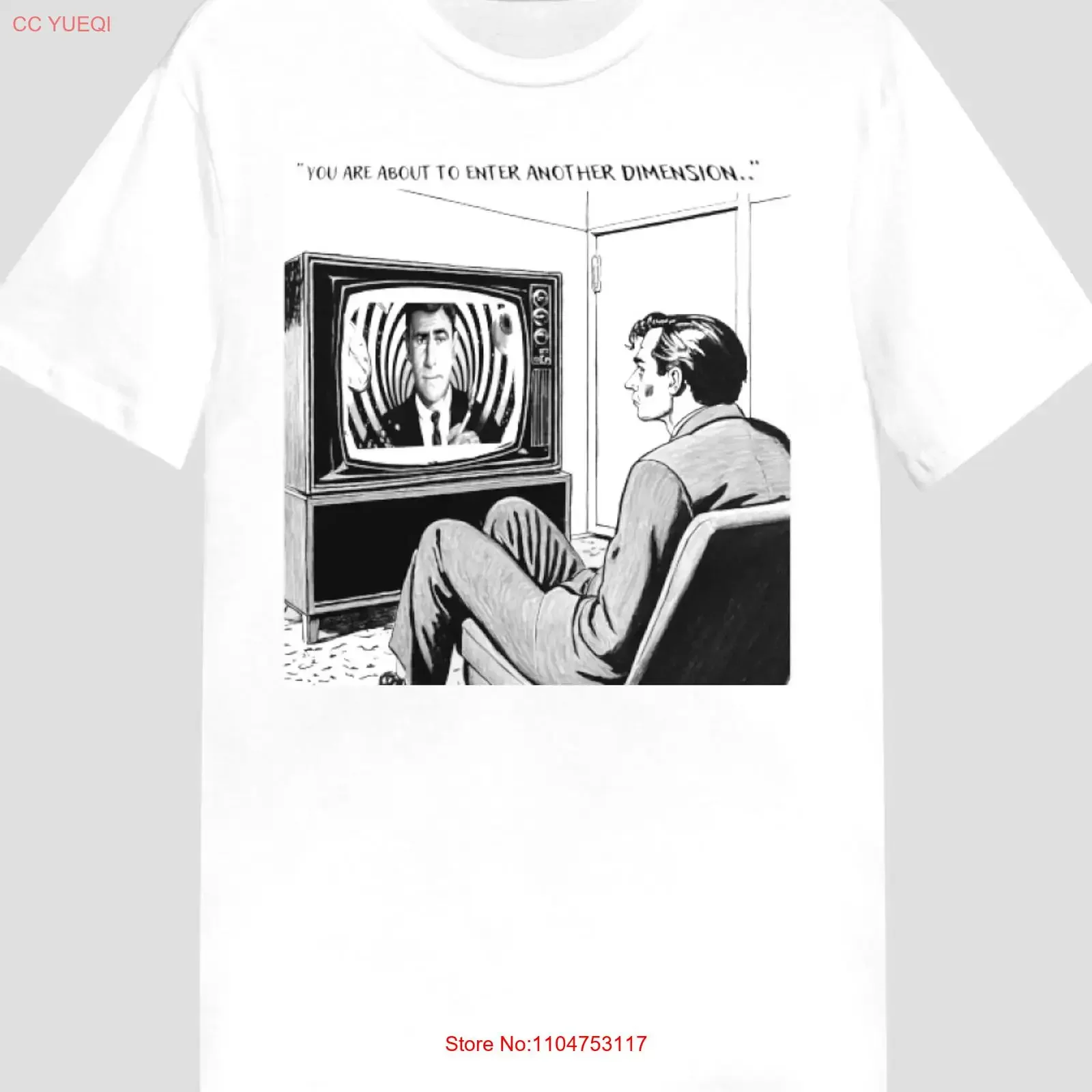 The Twilight zone t shirt vintage Washed Unisex fashion Versatile Breathable graphic streetwear Soft Comfortable Slightly