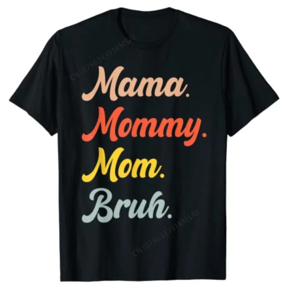 T-shirt graphique Mama Mommy Spinal Bruh pour femme, t-shirt avec lettres imprimées, t-shirts à manches courtes, cadeau mignon p