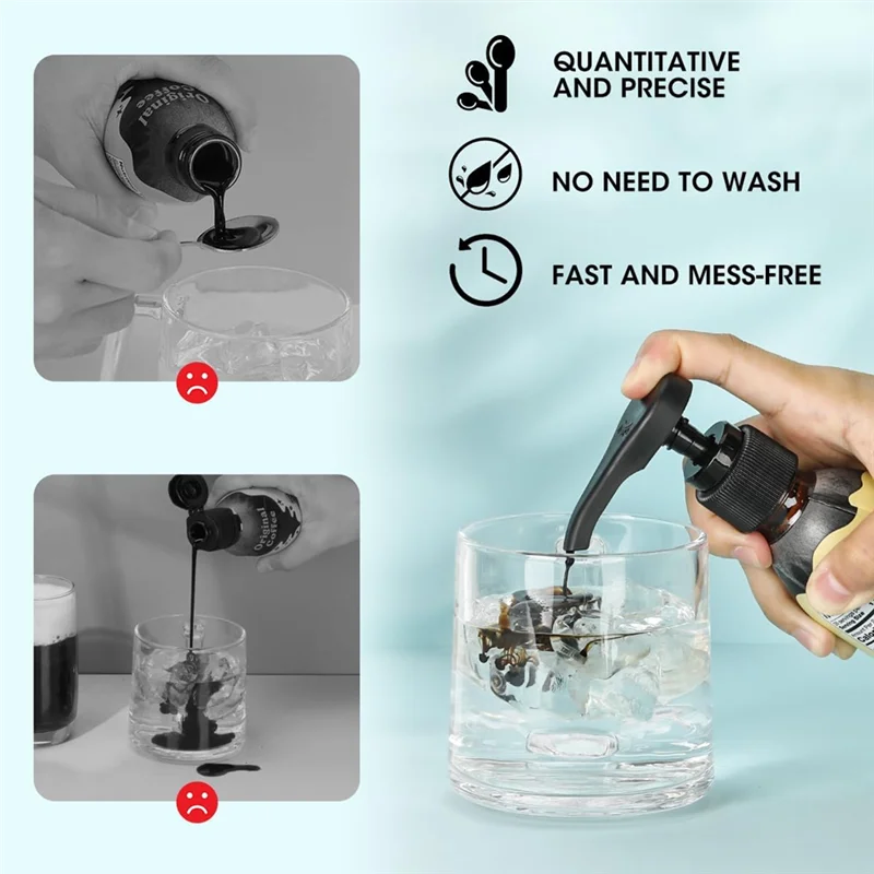 

-Насос для сиропа A95, совместимый с концентратом кофе Javy, 6 фунтов унций, дозатором насоса для концентра кофе, 10 шт.