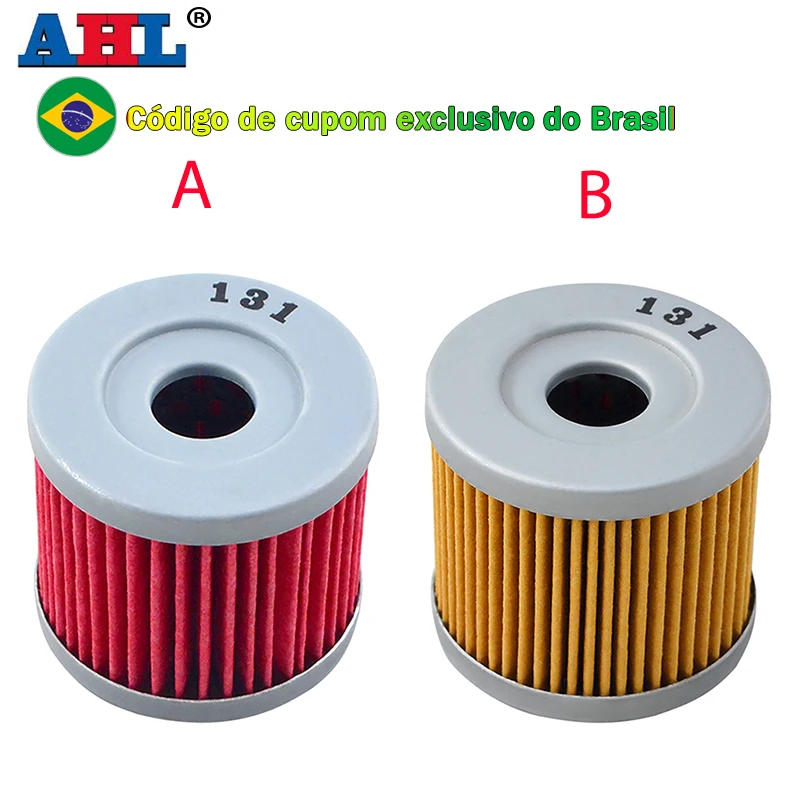 Filtro de óleo para motocicleta, 1/2/4/6/8/10 peças, para hyosung gv250 gv125 gt125 gt250 gf125 ga125 rt125 rx125 cruise xrx125 rx125d excede