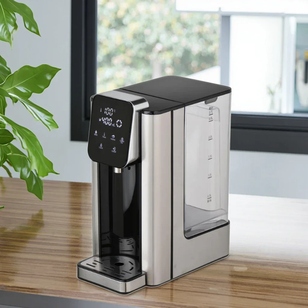 Customized Countertop Electric Instant Heating Home Water Purifier Dispenser EU Plug Plastic Tankless Storage for house hold Use