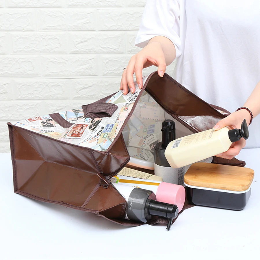 Übergroße Reisetasche, Umzugshaus, Aufbewahrungstasche, gewebt, große Reise-Steppdecke, Kleidung, wasserdichte Folie, große Kapazität, Versandtasche – Detail 8