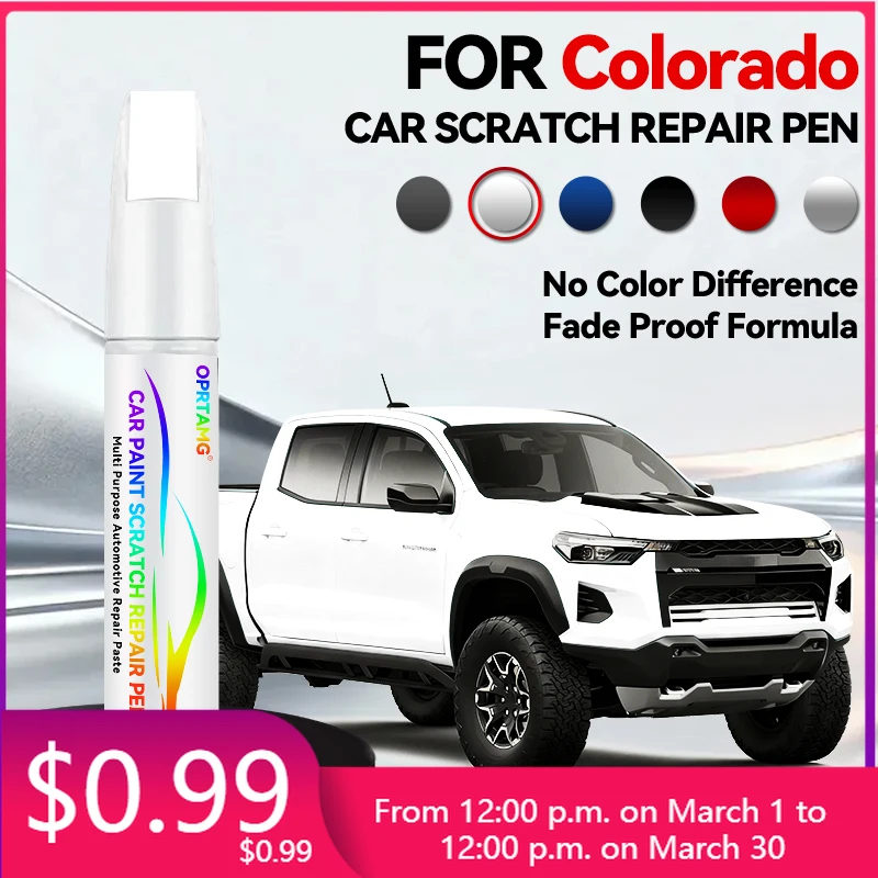 

Набор для ремонта автомобильной краски: карандаш-корректор для удаления царапин, аксессуары для самостоятельного ремонта авто, для Chevrolet Colorado, цвета Blue 157, Brown AR Platinum B