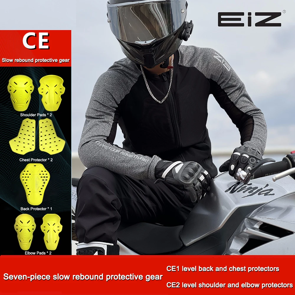 

Мотоциклетная защитная куртка, полная защита тела, мягкая броня для мотогонщиков, дышащий защитный топ для мотокросса, защита спины и плеч