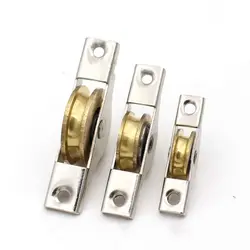 Sliding Door Bottom Pulley, Sliding Door Track Wheel Plastic Steel Window Pulleys Screen Door Concave Wheel