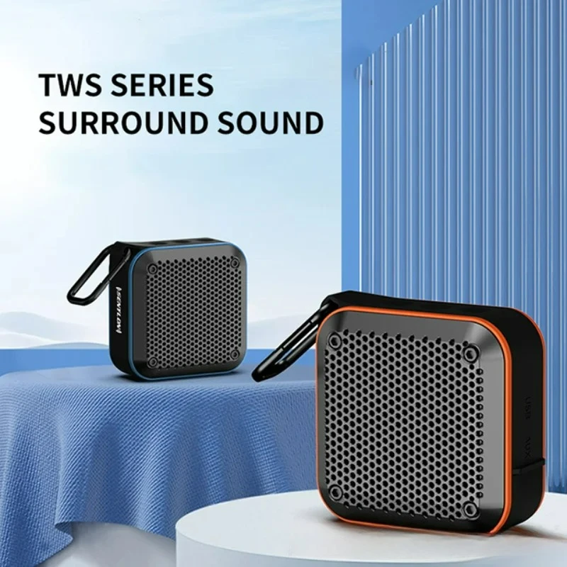 

Уличный водонепроницаемый мини-сабвуфер, HIFI стерео Bluetooth-динамик, высокое качество звука, портативные бумбоксы для TWS AUX TF Card Play