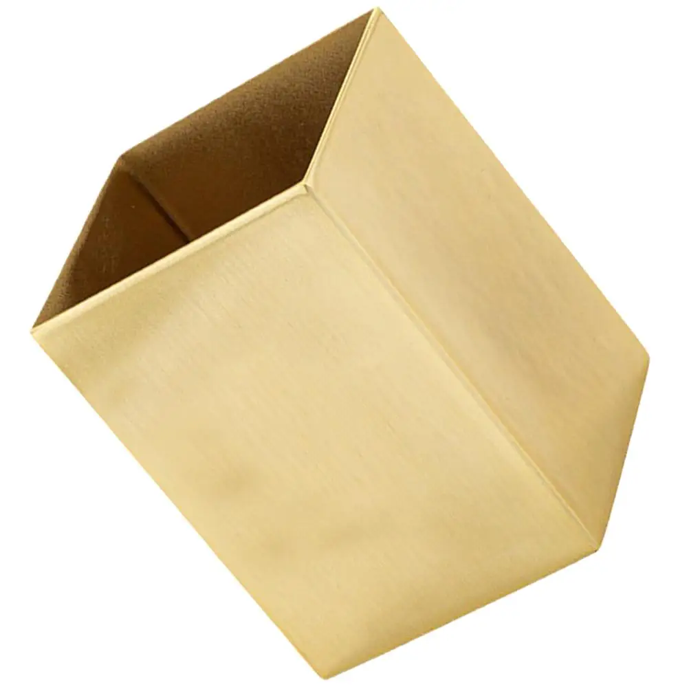 Stainless Fountain Pen Holder Desktop Accessories Office Stand Stationery Rack Organizer for Steel Pencil Cup Table