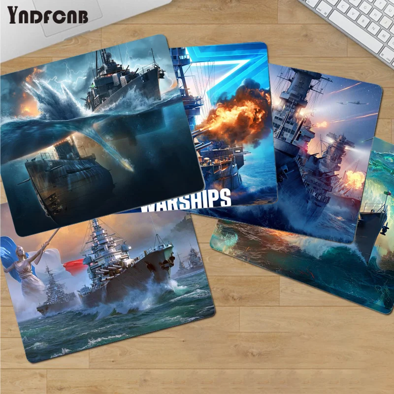 

World Of Warships Mousepad INS Tide Small Speed Version Game Computer Keyboard Office Table Mat Cheapest Cup Mats Deskpad Decor