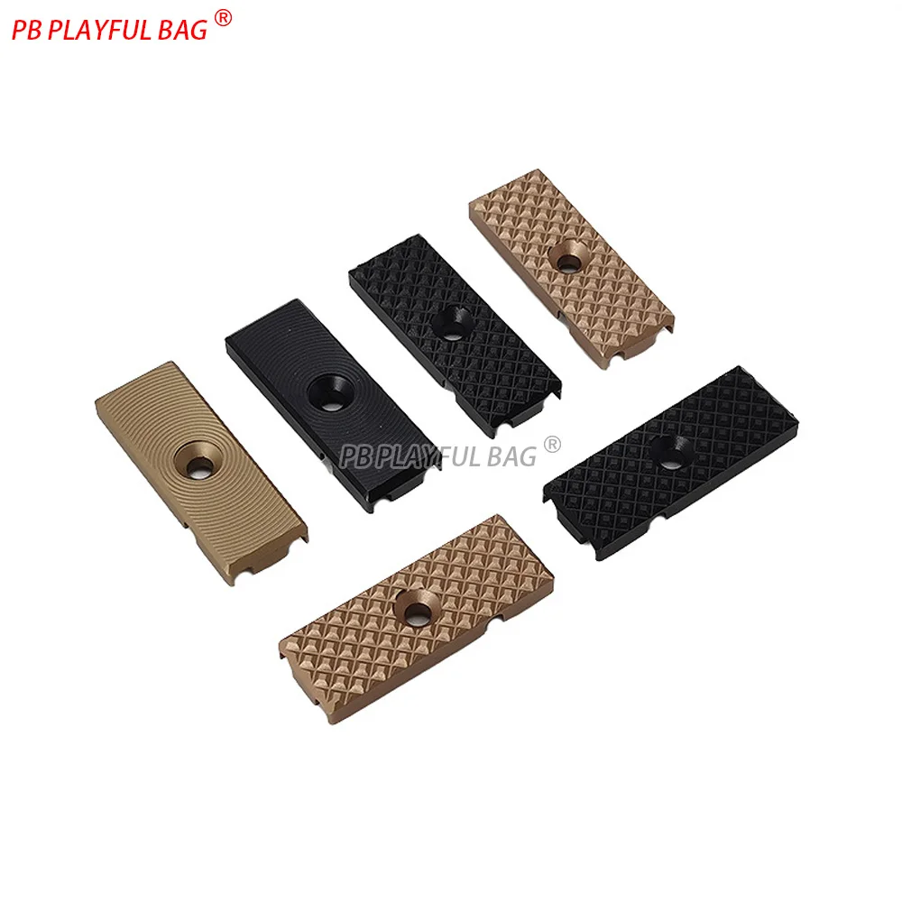 Clipe de gerenciamento de cabo de interruptor mlok, guia de fio de metal para peq e surefire m600, roteador de cabo tático, design geométrico texturizado qj234