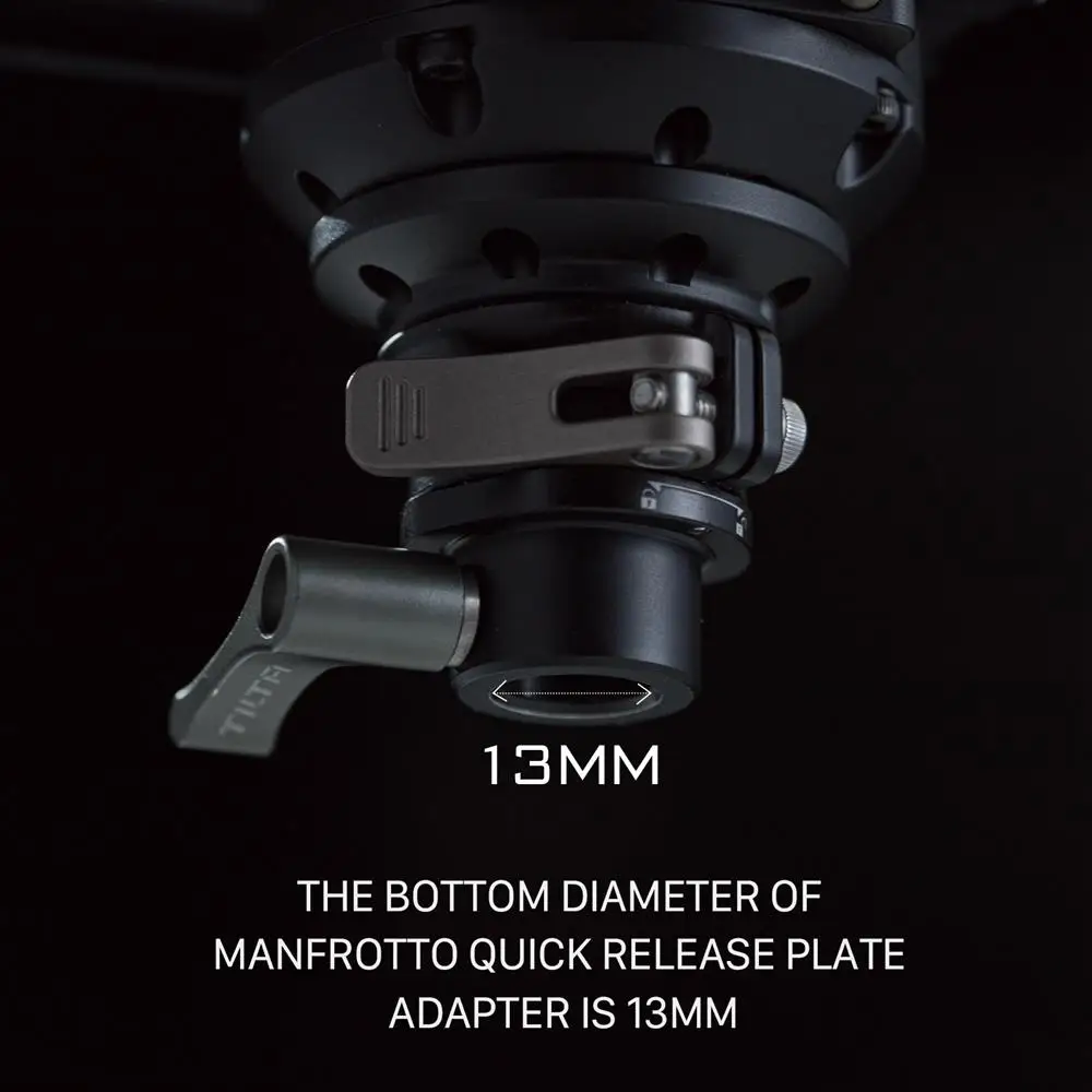 TILTA GSS-T01-QPA DJI Ronin 4D Быстроразъемный адаптер Manfrotto для поплавкового стабилизационного рычага Tilta