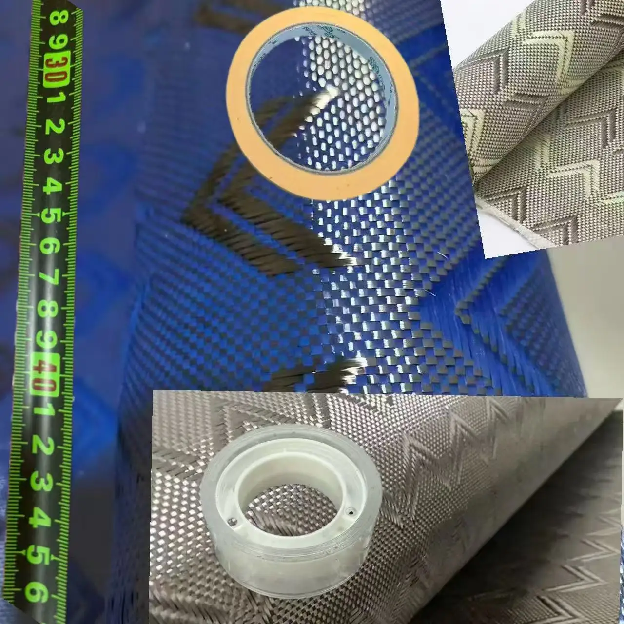3k-240g-real-carbon-fiber-blended-fiber-fabricdouble-v-pattern-used-for-fishing-rod-motorcycle-car-1m-40-）-1m-40