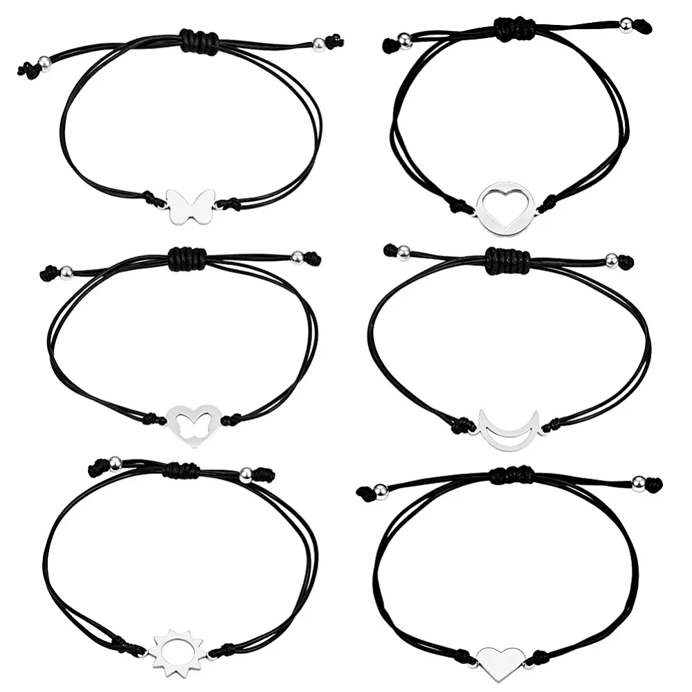 conjuntos-de-pulseiras-de-aco-inoxidavel-com-3-estilos-e-cordao-encerado-para-mulheres-e-homens-formas-variadas