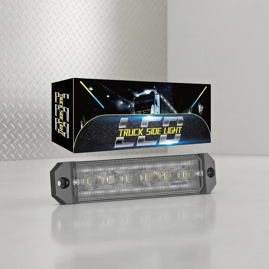 

Светодиодная сигнальная лампа для грузовика 12 В/24 В - 6SMD Янтарная/желтая/красная/синяя сетка для безопасности дорожного движения