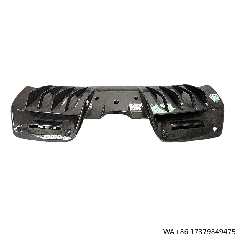 

Suitable for High-quality Body Parts of Ferrari SF90, Dry Carbon Fiber Rear Diffuser, Rear Bumper Lower Lip Replacement Part