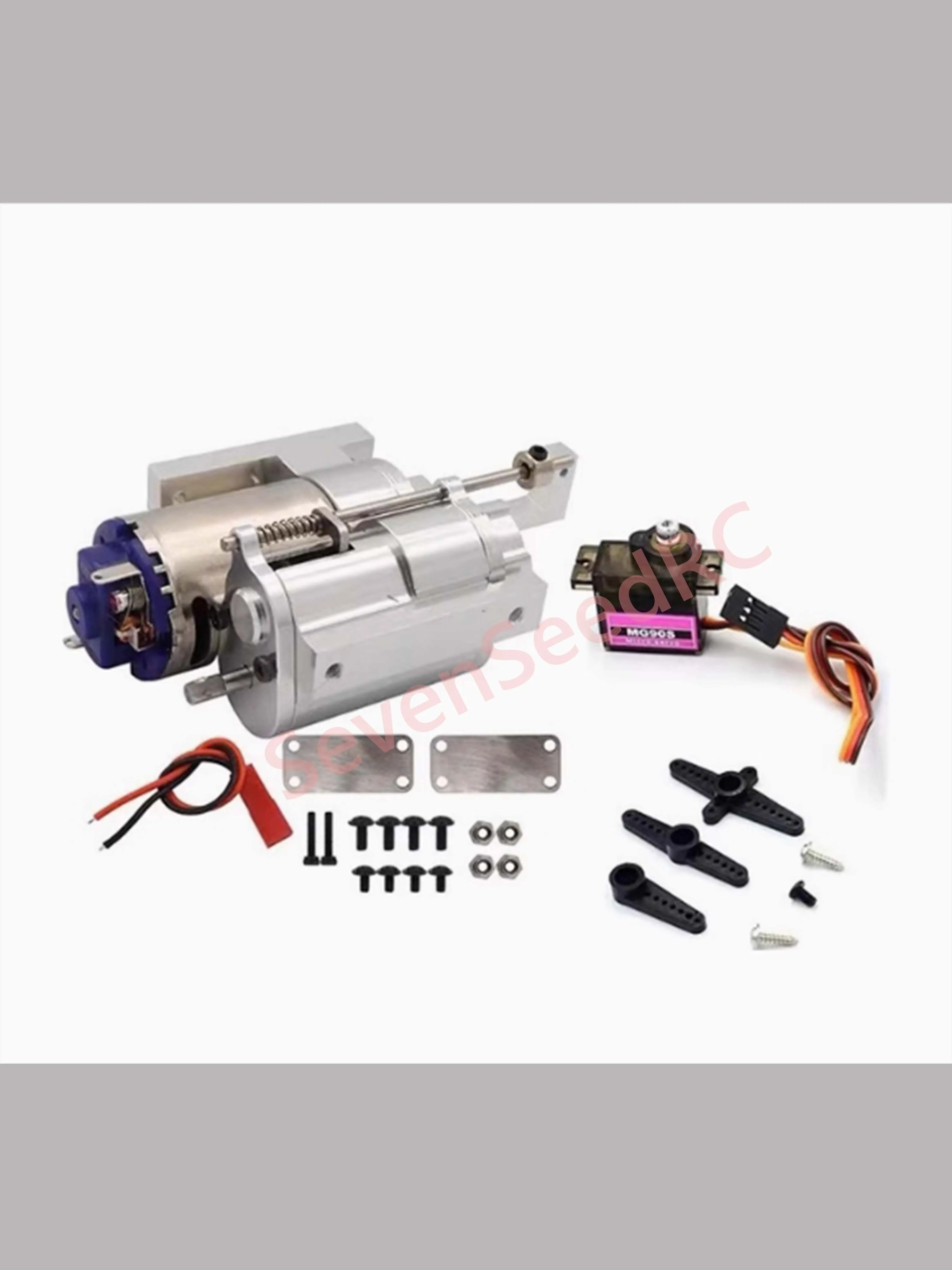 

WPL JJRC Feiyu Upgrade White-can Titanium Magic 370 Motor with Switchable Dual-Speed Metal Gear Transmission