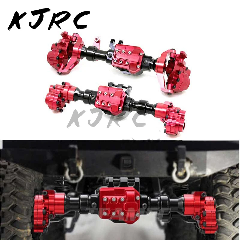 

TRX4 Aluminum Front and Rear Portal Axle Housing for 1/10 RC Crawler Car TRX-4 Axles Upgrade Parts