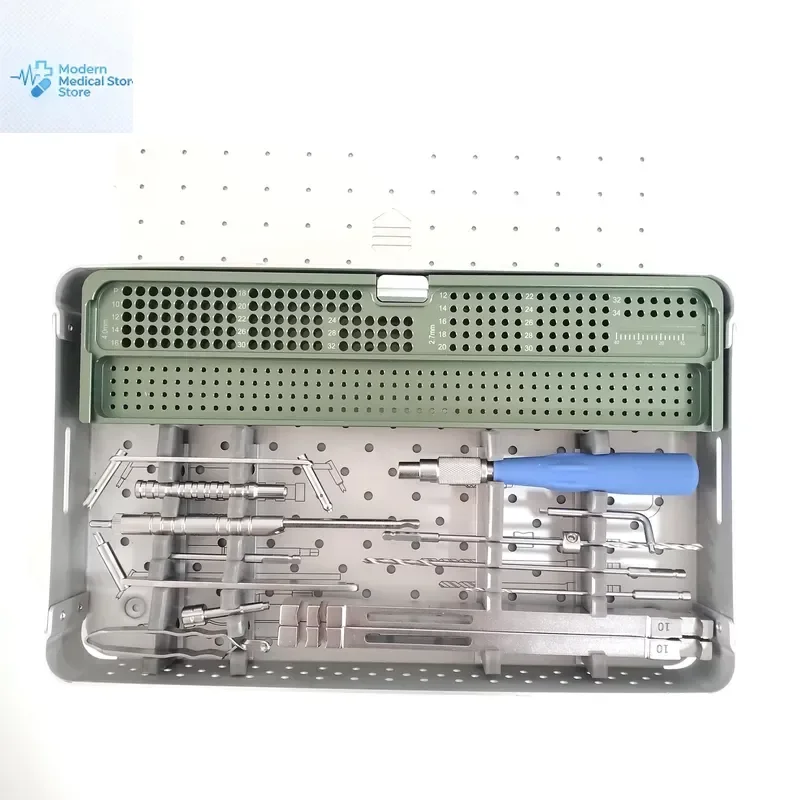 2026 New, High Quality, Veterinary Instruments Set with T6 Screw Driver Drill Guide and Drill Bit 1pc