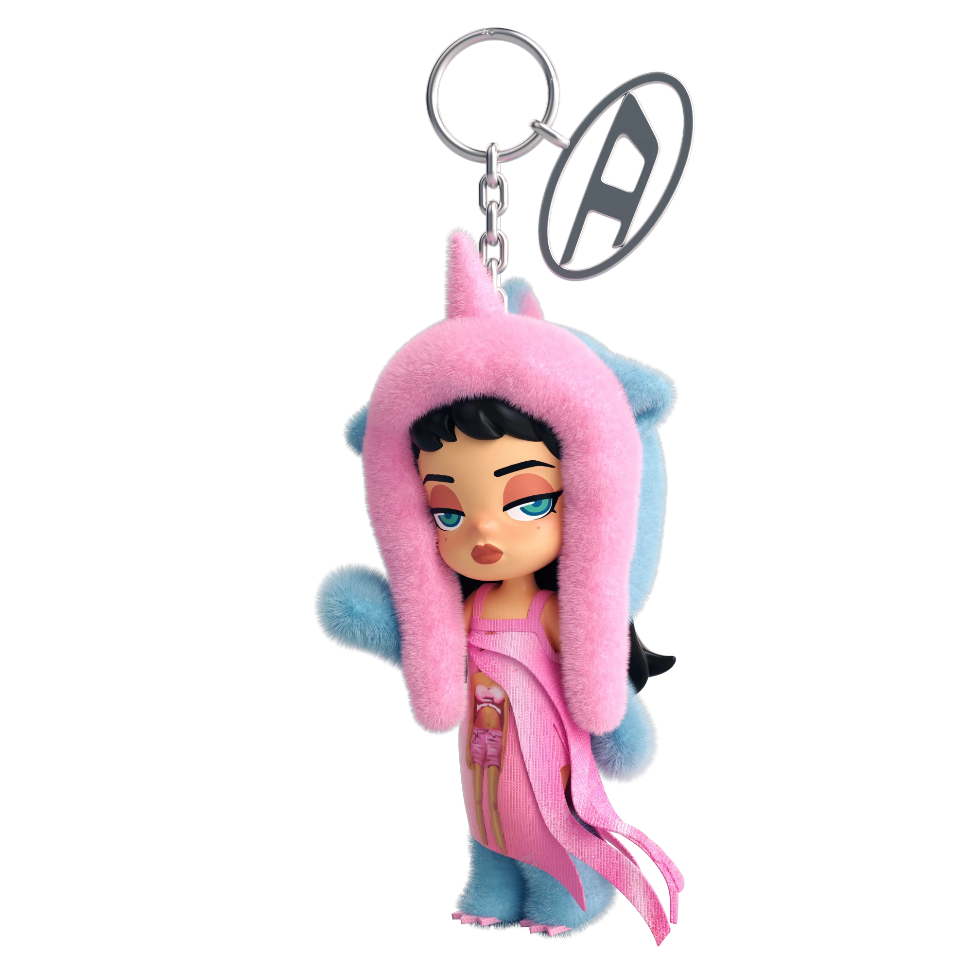 DIESEL x Dolores Limited Edition Plush Pendant Hanging Tag Bag Accessories TOY