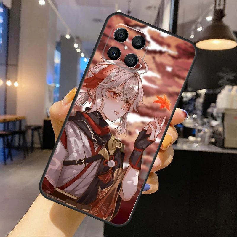 Genshin Tác Động Ốp Lưng Điện Thoại Huawei P50 P40 P30 P20 Lite Pro Nova 5T P Thông Minh 2021 Danh Dự X8 x7 X9 50 Ốp Lưng