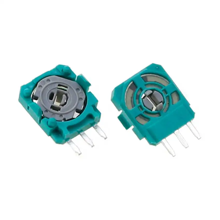 YuXi-3D Joystick analógico para PS5 e PS4 Controller, Micro Switch Sensor, Resistores Axis, Potenciômetro para Xbox One, Thumbstick