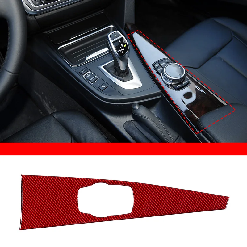 Auto-Multimedia-Abdeckung für die Mittelkonsole, Schaltrahmen-Zierleiste für BMW 3er 4er Serie F30 F31 F32 F33 F34 F36 2013-2019 LHD