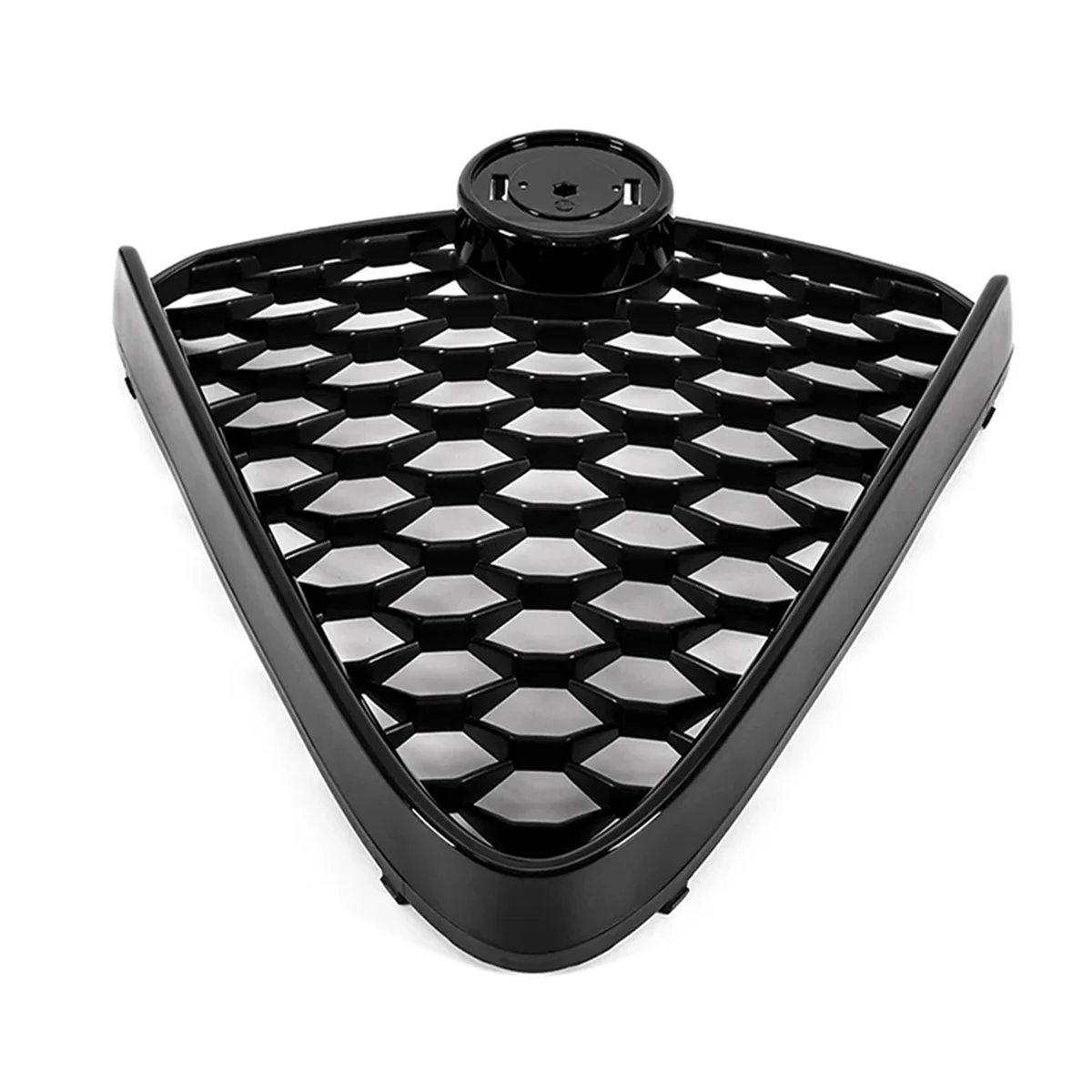 

Глянцевая черная решетка переднего бампера Racing Honeycomb Mesh Badgeless Grill для Alfa Romeo Giulia Base 2017-2022