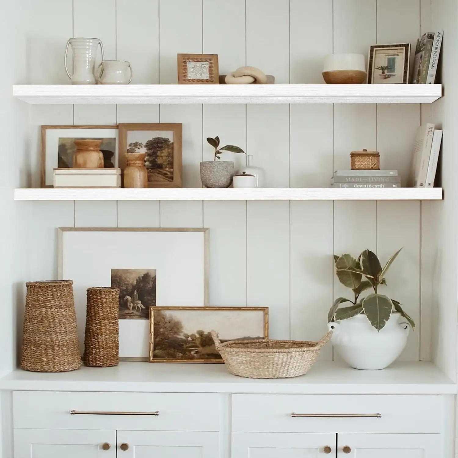 QEEIG Floating Shelves for Wall 55.1