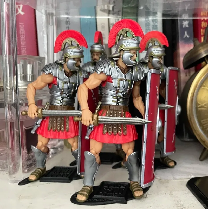 BFS 1/18 3.75インチ アクションフィギュア ヴィトルヴィウス H.A.C.K.S. 10周年記念 ローマ軍団 アテナ メデューサ アニメ玩具