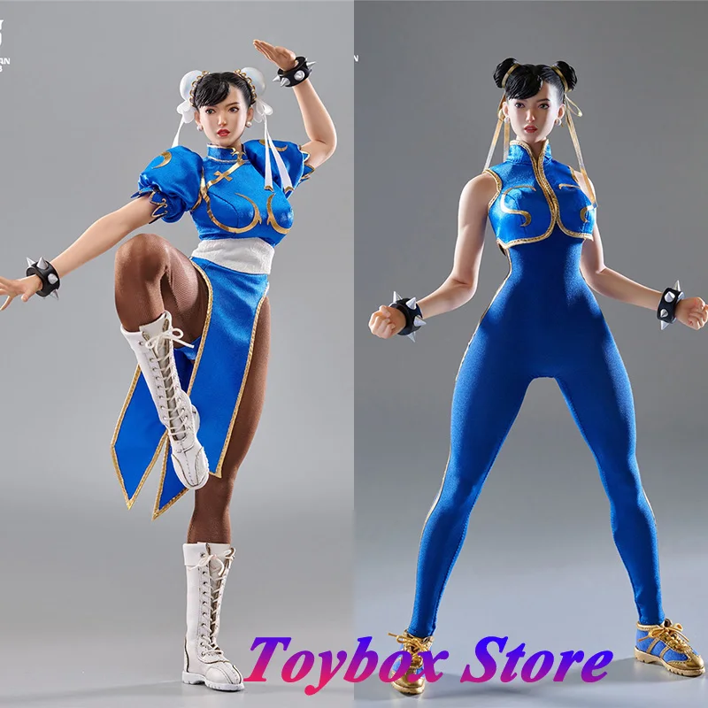 

In Stock STAR MAN MS-008 1/6 Movable Female Fighter Chunli Action Figure Japanese Anime Muscle Girl 12" Full Set Soldier Model