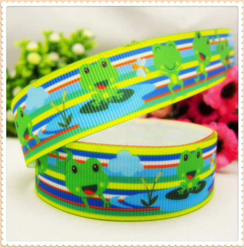 Cartoon Multi-Impresso Grosgrain Ribbon, Acessórios DIY, Material Headwear, Costura Artesanato, Decoração do partido, Hairbow, 1 