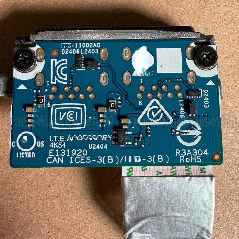 A+L83282-001 New for HP Z2 Mini G5 Workstation Dual USB USB-A Flex IO Board wCable