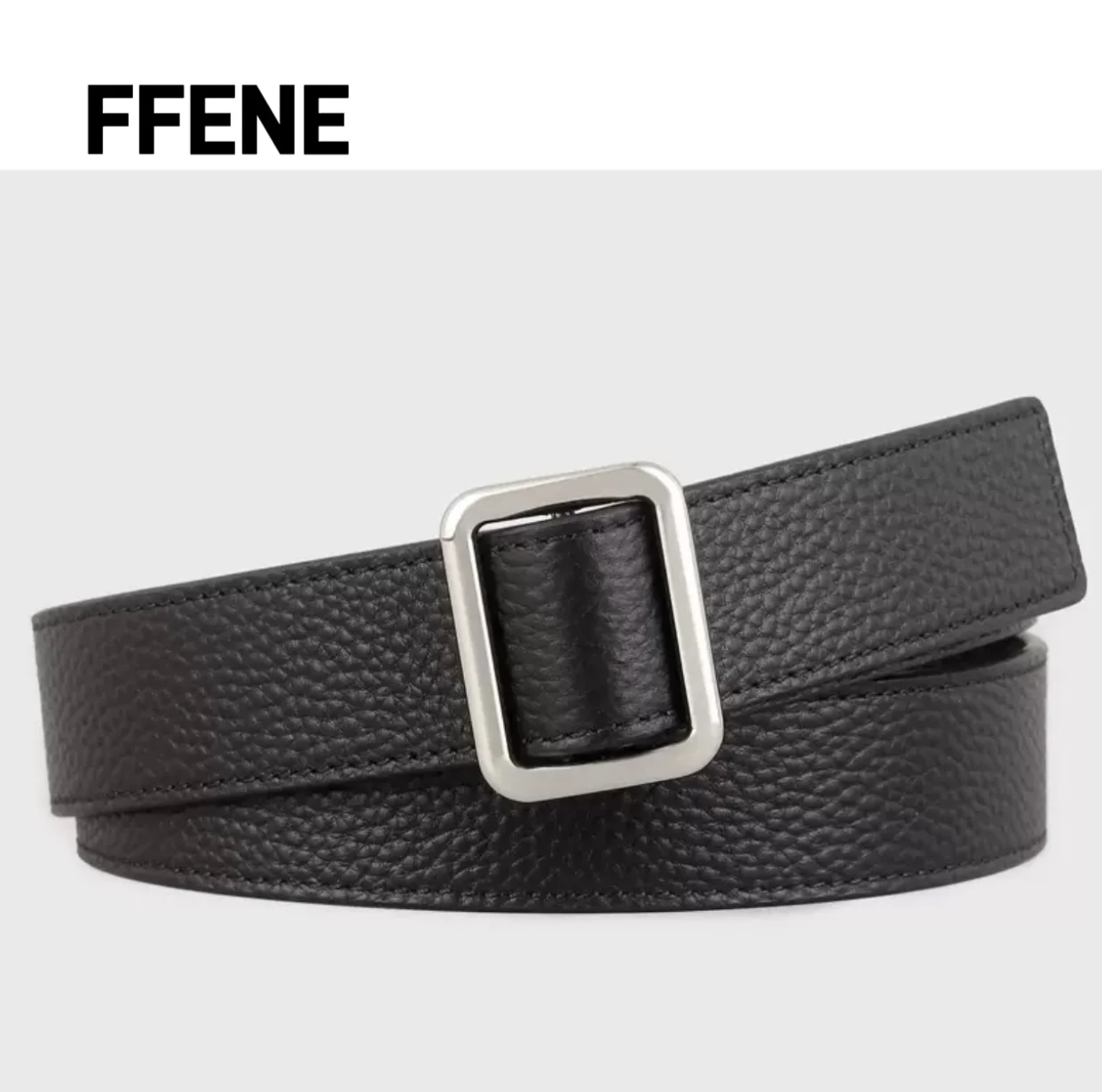 

New style, no drilling, minimalist double-sided first layer cowhide lychee pattern, luxurious and high-end feeling, fashionable