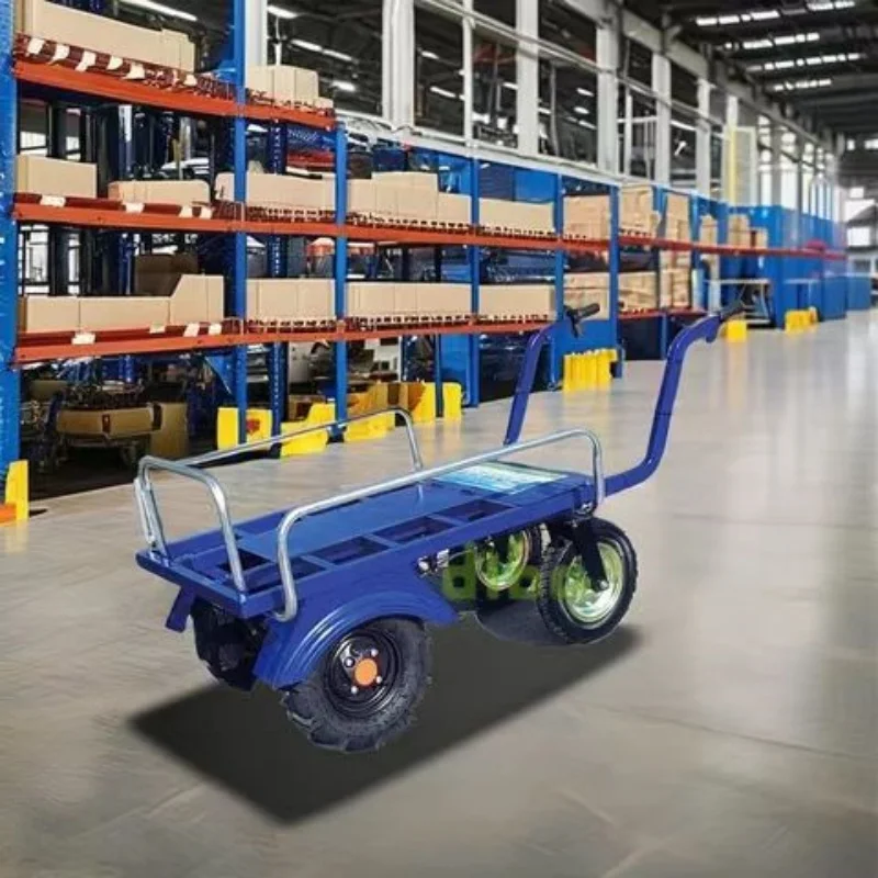 農業用高出力手押し車,電気モータートロリー,48v,650w