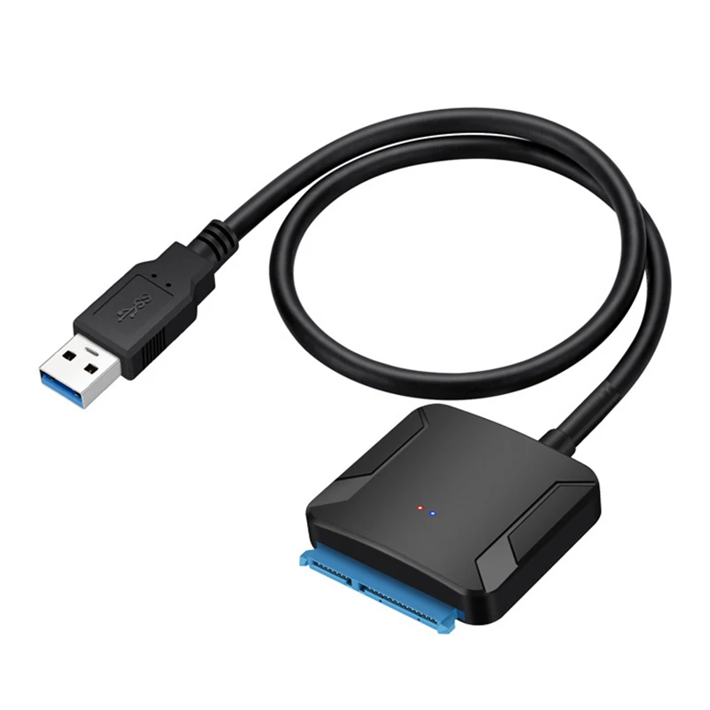 

Кабель для жесткого диска Easy USB к SATA 5 Гбит/с USB 3,0 к SATA 2,5/3,5, Кабель-адаптер для чтения жесткого диска IPFS